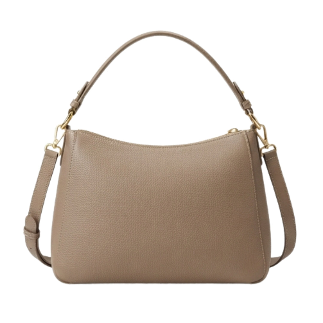 Belvin Classic Leather Shoulder Bag